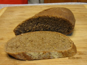 Rye Bread with Flax